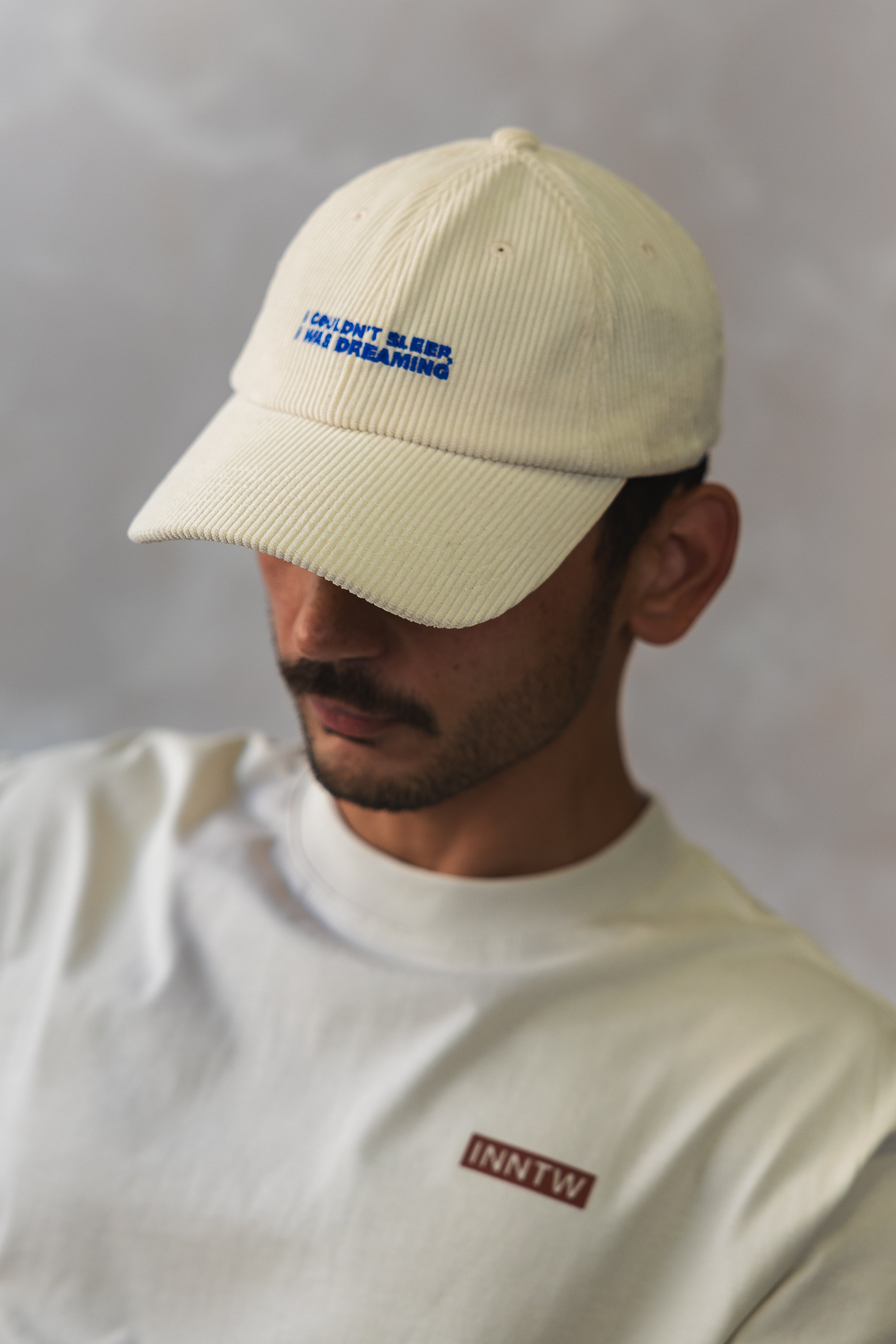 Off-White Corduroy 5 Panel Hat