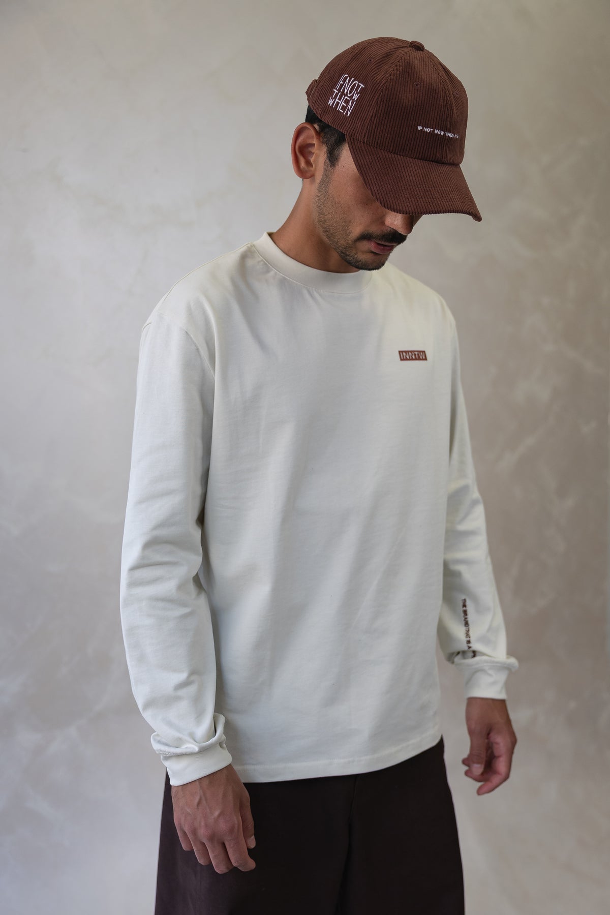 Brown Corduroy 5 Panel Hat
