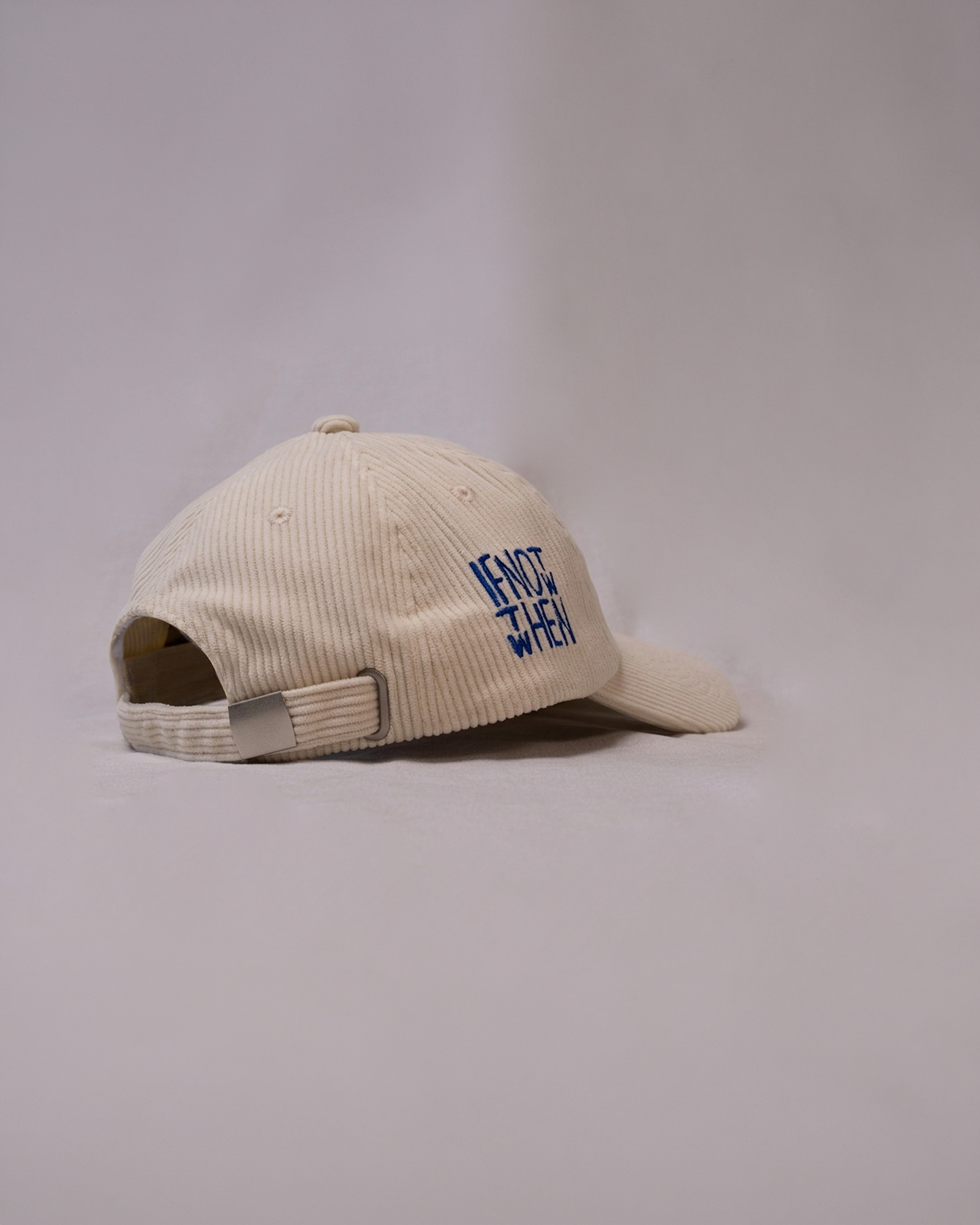 Off-White Corduroy 5 Panel Hat