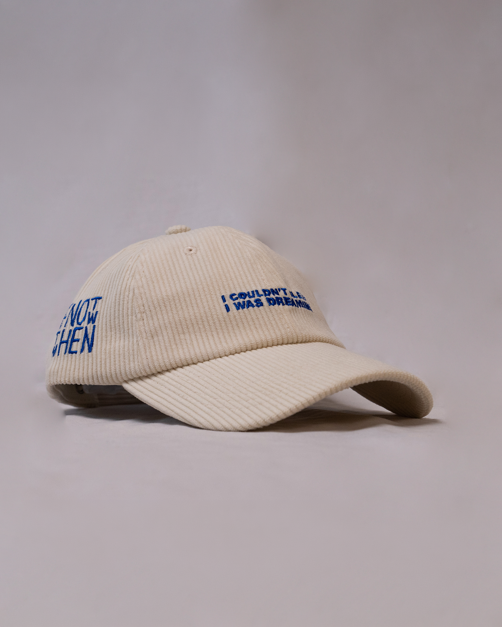 Off-White Corduroy 5 Panel Hat