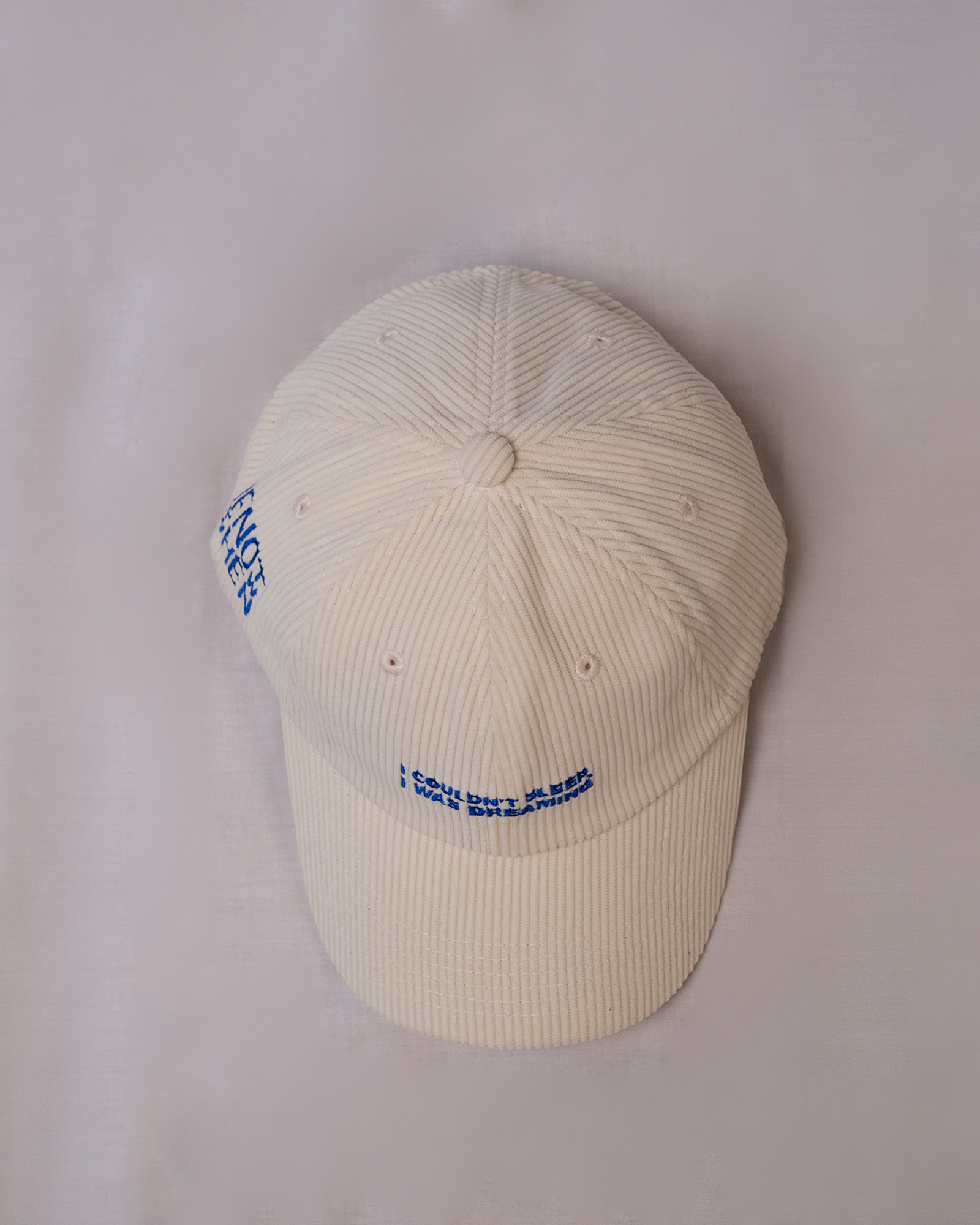 Off-White Corduroy 5 Panel Hat